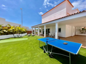 Villa Amorio a spacious modern getaway with a private heated swimming pool